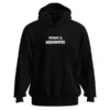 Leo Skepi Aware and Aggravated Hoodie front view – podcast inspired premium streetwear hoodie