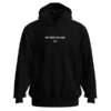 Leo Skepi Not Above Violence Hoodie front view – bold statement streetwear hoodie