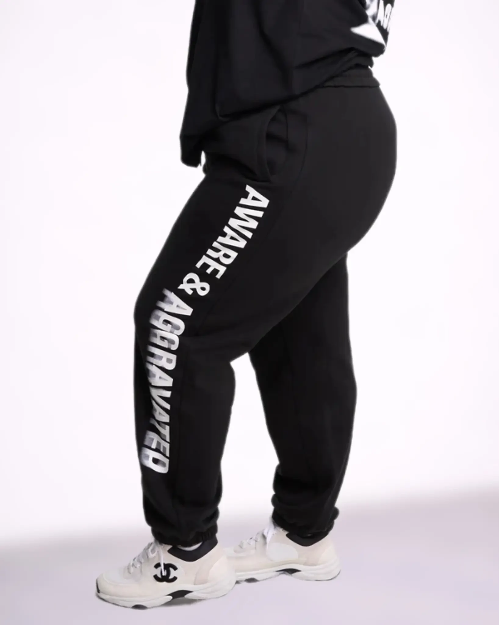 Aware & Aggravated Sweatpants - Leo Skepi Merch